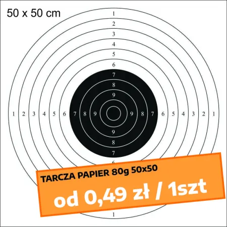 Tarcza treningowa TS4 papier 80g